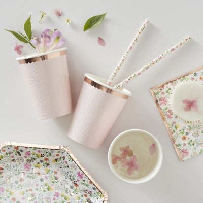 Copos Rose Gold DITSY FLORAL