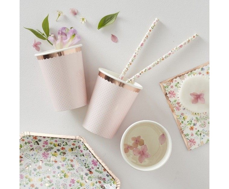 Copos Rose Gold DITSY FLORAL