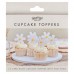 Topos de cupcake Margarida com Pompons