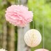 Decoração Pendentes Pompom & HoneyCombs