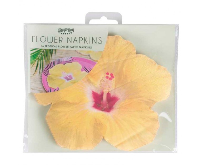 Guardanapos Flor Hawaiian