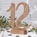 Marcador de Mesa Rose Gold Glitter