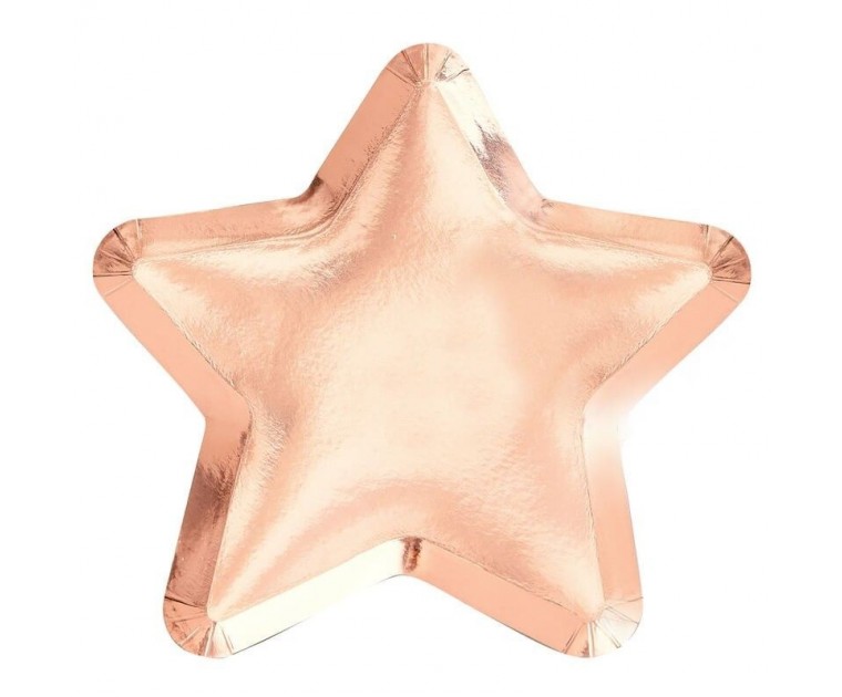 Pratos Estrela Rose Gold TWINKLE TWINKLE