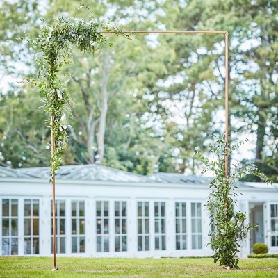 Arco de Casamento Moldura de Cobre