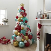 Árvore Natal Balões temática Doces