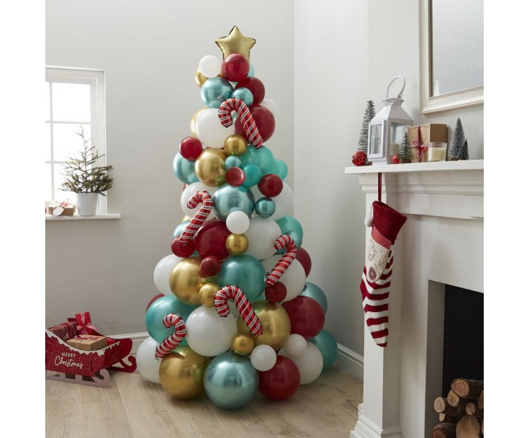Árvore Natal Balões temática Doces