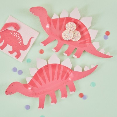 Bandeja Dinossauros Rosa Bandeja Dinossauros Rosa