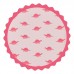 Pratos Dinossauros Rosa