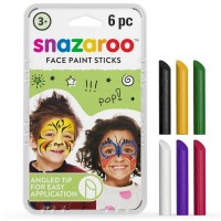 6 Sticks Pintura Facial Snazaroo Oriental Cluster