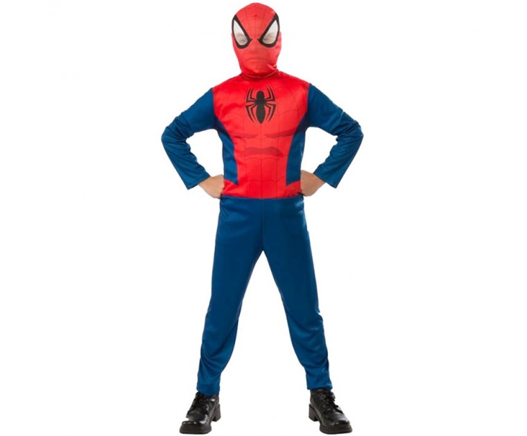 Fato e Máscara Homem Aranha