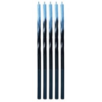 5 Velas Pretas e Azuis 15 cms 5 Velas Pretas e Azuis 15 cms
