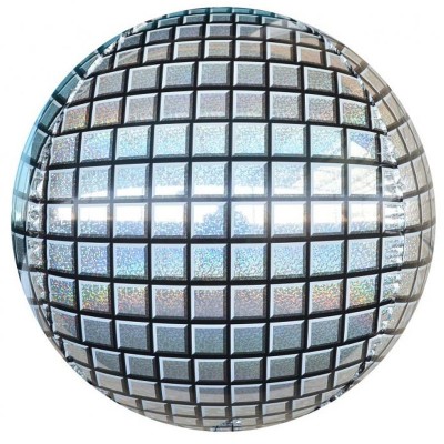 Balão Bola Espelhos Disco 40 cms