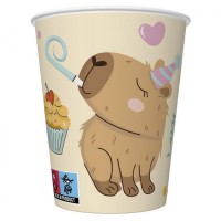6 Copos Capivara