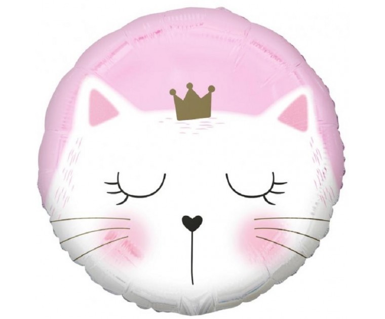 Balão Gata Coroa