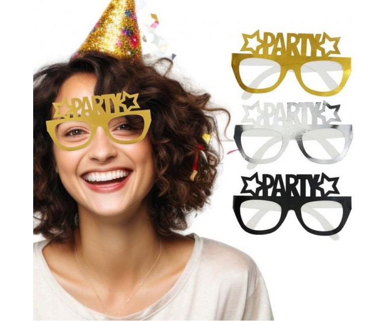 Pack 6 Óculos Happy Birthday Multicores