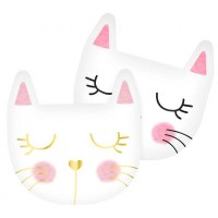 12 Guardanapos Gatos