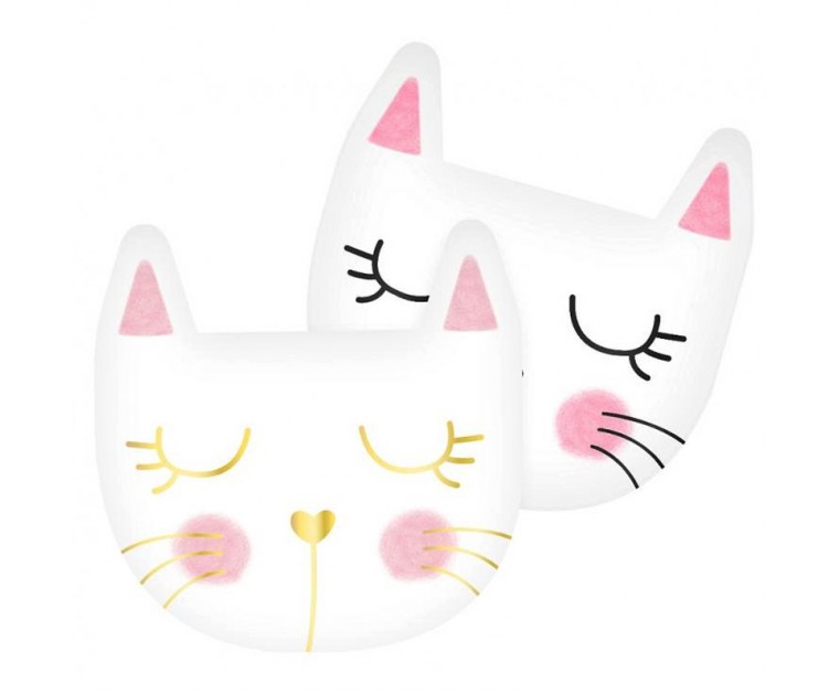 12 Guardanapos Gatos