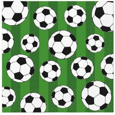 20 Guardanapos Bola de Futebol