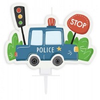 Vela Carro Polícia 