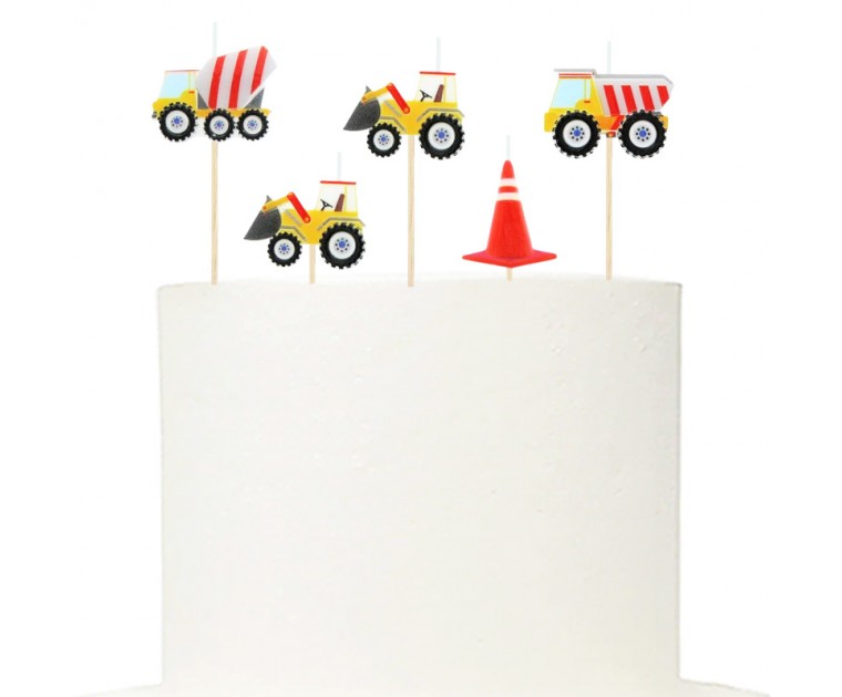 5 Velas Veículos Construção