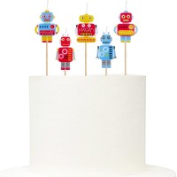 5 Velas Robot