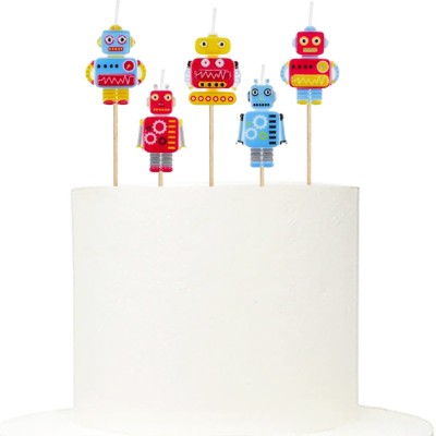 5 Velas Robot 5 Velas Robot