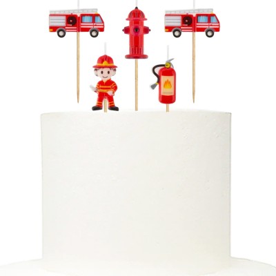 5 Velas Bombeiros