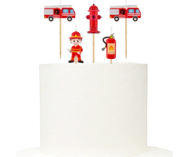 5 Velas Bombeiros 5 Velas Bombeiros