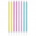16 Velas Pastel 14 cms