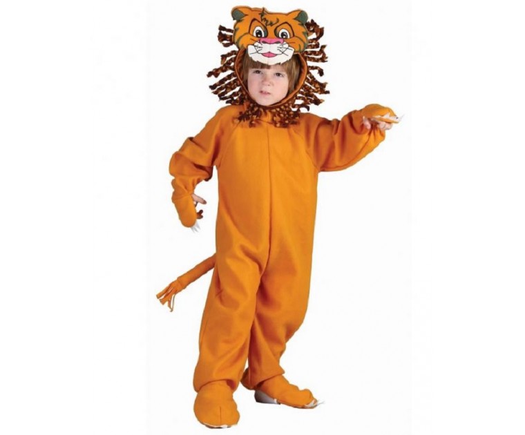 Fato infantil Tigre Laranja 