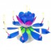 Vela Flor Rosa Musical 