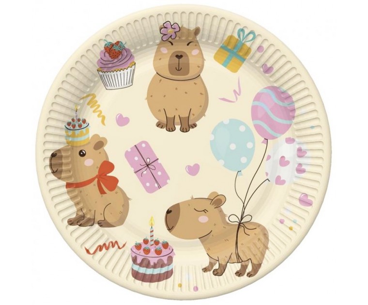 8 Pratos Capivara