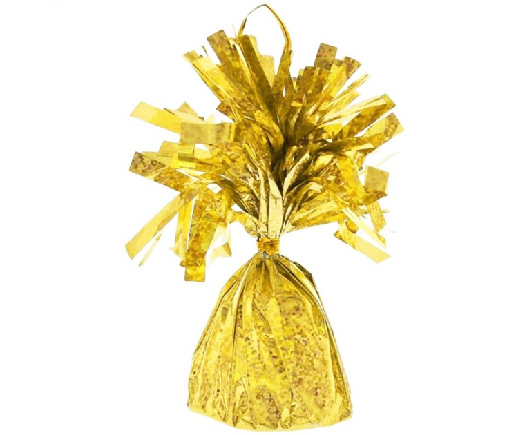 Peso Balões Dourado Foil