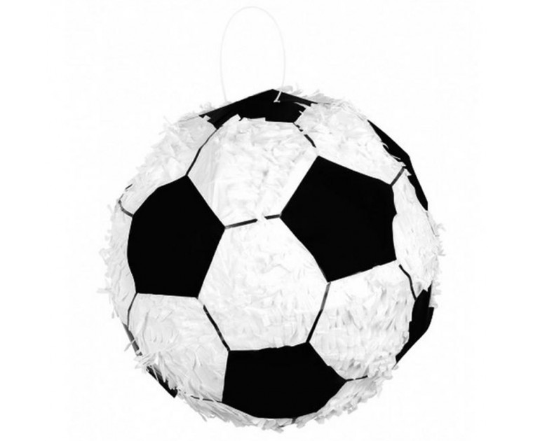 Pinhata Bola Futebol 3D 28 cms