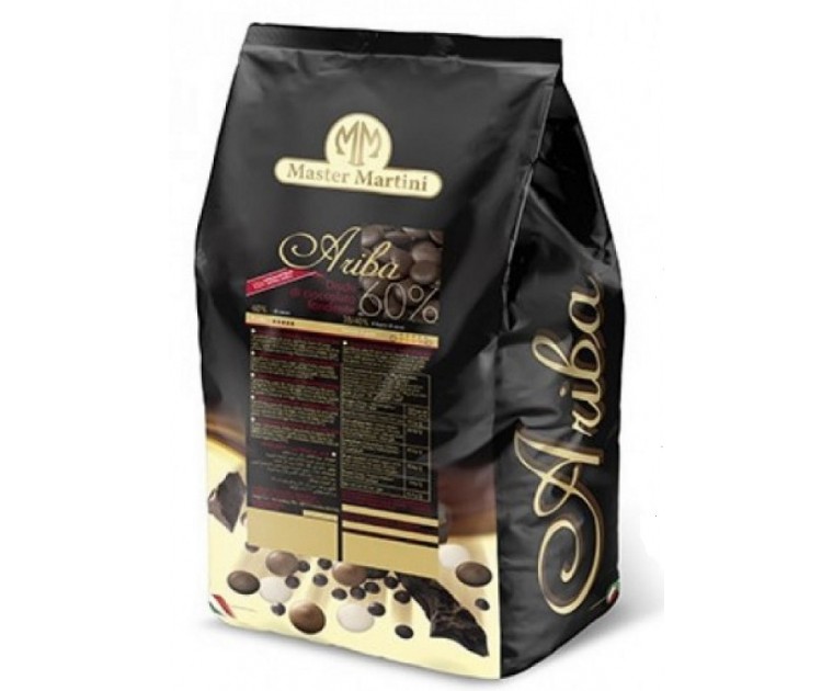 Chocolate Negro Master Martini 60% 1 Kg