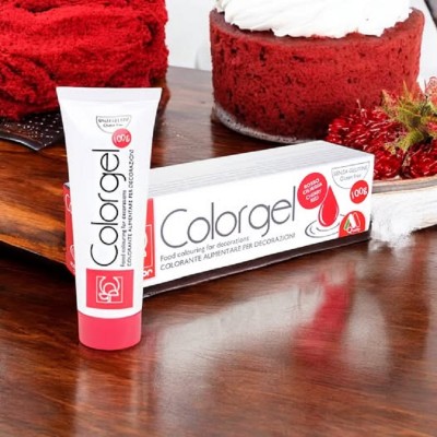 Corante ColorGel Vermelho 100Grs