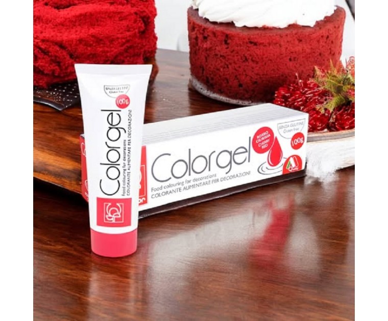 Corante ColorGel Vermelho 100Grs