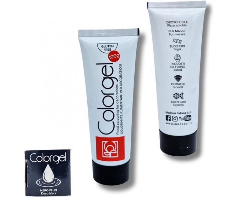 Corante ColorGel Preto 100Grs