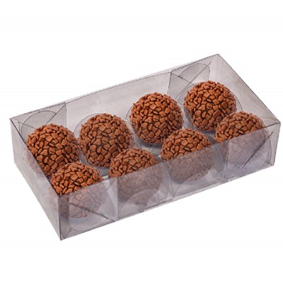 10 Caixas Cristal p/ 8 Doces*** 10 Caixas Cristal p/ 8 Doces***