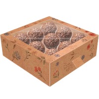 Caixas 9 Doces/Brigadeiros gaveta janela Flores do Campo