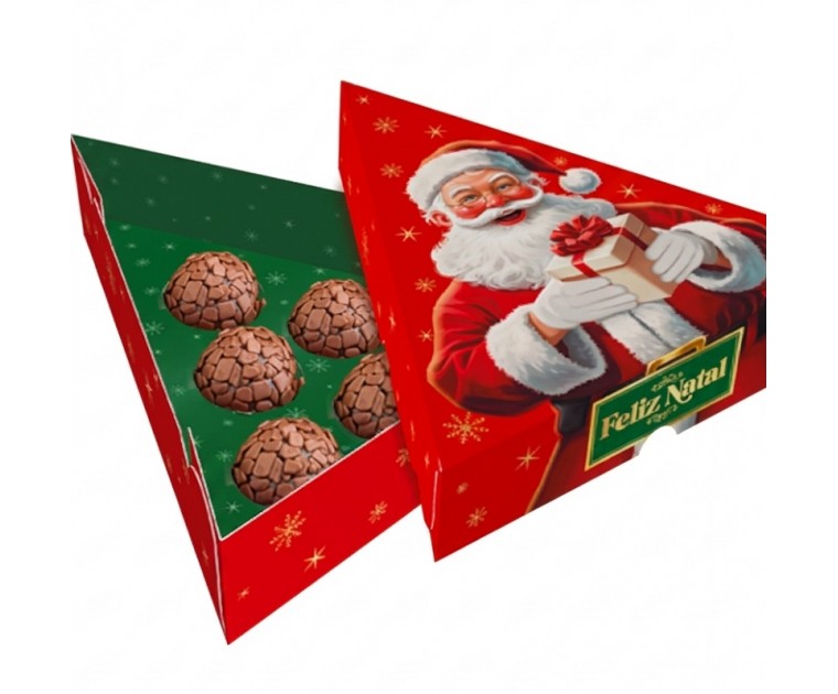 Caixas 6 Doces Feliz Natal