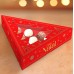 Caixas Prisma com Visor 10 Doces Brilhos de Natal Caixas Prisma com Visor 10 Doces Brilhos de Natal