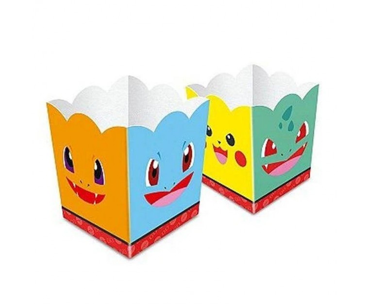 Caixas Pipocas Pokemons