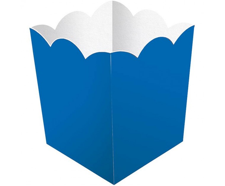 Caixas Pipocas Royal Blue