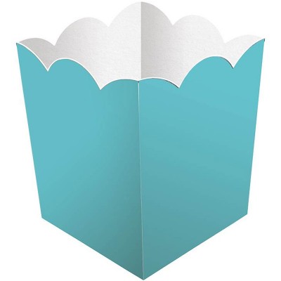 Caixas Pipocas Turquesa