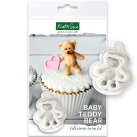 Molde Silicone Urso Bebé 
