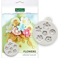 Molde Silicone Florzinhas