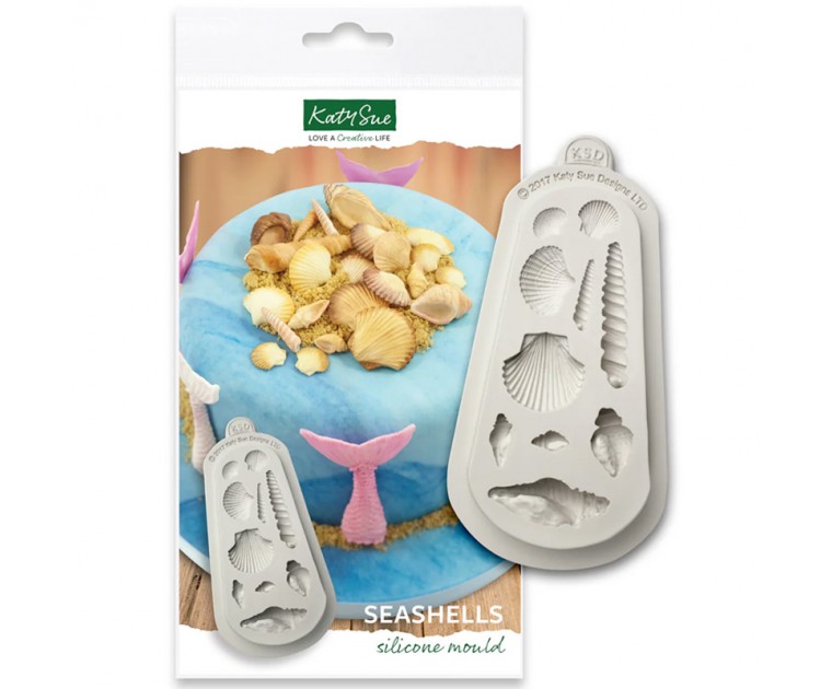 Molde Silicone Conchas