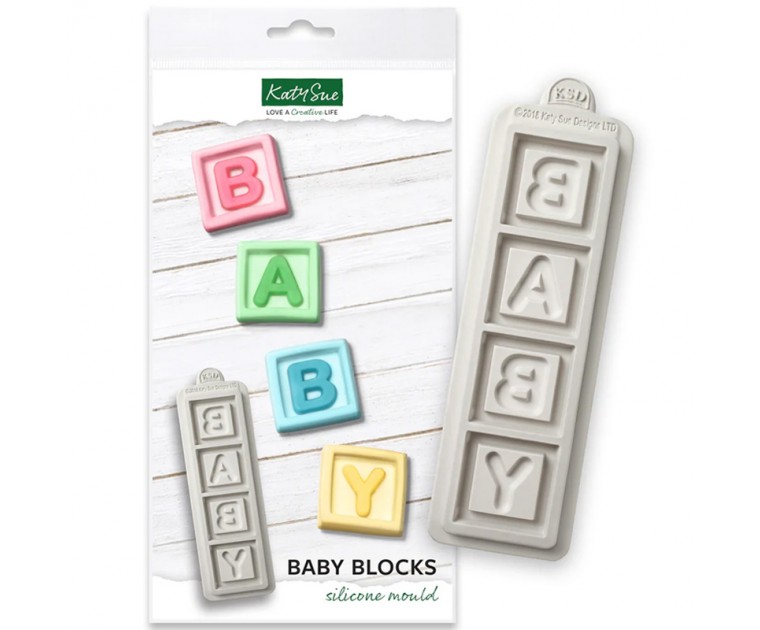 Molde de silicone para blocos Baby