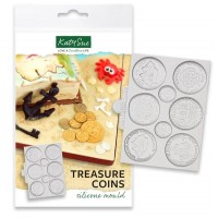 Molde Silicone Moedas de Tesouro